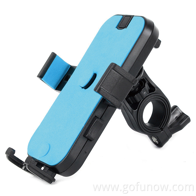 Wholesale PC Silicone Bike Motorcycle Motorxyxle Cell Phone Bracket Stand Mount Adjustable Electric Scooter Phone Holder G-FUN